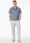 Poloshirt Jersey blaugrau - Mix+Relax