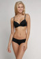 Push-up bra with underwire and lace black - Pure Micro