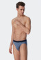 Slip Rio interlock fin imprimé air/bleu foncé - Fine Interlock