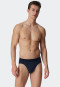 Rio bikini briefs organic cotton patterned dark blue/white - Fashion Daywear