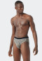 Rio-slip 3-pack biologisch katoen effen met patroon meerkleurig - 95/5
