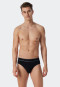 Rio-Slips 3er-Pack Organic Cotton Webgummibund schwarz - 95/5