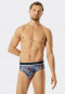 Rio bikini briefs 3-pack organic cotton woven elastic waistband solid floral pattern multicolored - 95/5