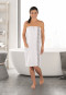 asciugamano per sauna con bottoni automatici bianco - SCHIESSER Home
