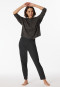 Pyjama 7/8-lengte modal oversized antraciet - Modern Nightwear