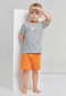 Pyjama court Organic Cotton rayures rat plongeur multicolore - Rat Henry