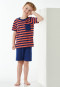 Pyjama short rood streepjes - Boys World