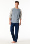 Pyjamas long dark blue - 95/5