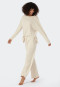 Schlafanzug lang Modal Oversized-Shirt sand - Modern Nightwear