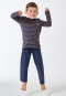 Pigiama lungo a righe in volpe curry - Nightwear bambini