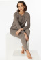 Pajamas long taupe - Comfort Essentials