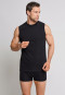 Shirt mouwloos, set van 2, muscle shirt zwart - Essentials