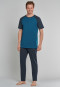 Shirt kurzarm blaugrau - Mix+Relax 1875