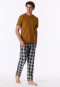 Short Sleeve Shirt in Curry - Mix+ Relax