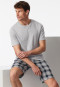 Shirt short sleeve gray-mottled - Mix+Relax