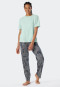 Tee-shirt manches courtes menthe - Mix+Relax