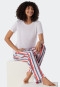 Shirt kurzarm Modal weiß - Mix+Relax