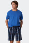 Shirt kurzarm Organic Cotton aqua - Mix+Relax