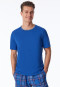 T-shirt manches courtes en coton biologique rayures indigo - Mix+Relax