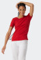 Shirt korte mouwen rood - Revival Greta