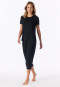 Shirt kurzarm schwarz - Mix+Relax