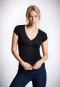 Shirt short sleeve black - Revival Agathe