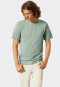 Shirt short-sleeved tea green - Revival Hannes