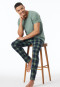 Shirt korte mouw V-hals linde - Mix+ Relax
