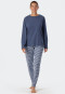 Shirt langarm blau - Mix+Relax