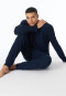 Shirt long-sleeve double rib midnight blue - Mix+Relax