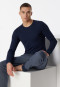 Maglia a maniche lunghe in tonalità blu scuro - Revival Friedrich