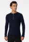 Long-sleeved shirt dark blue - Revival Karl-Heinz