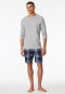 Shirt long-sleeve gray-mottled - Mix+Relax