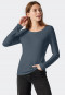 Shirt langarm jeansblau - Revival Martina