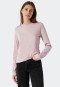 T-shirt manches longues rosé - Revival Antonia