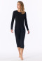 Shirt langarm schwarz - Mix+Relax