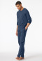 Shirt long-sleeve v-neck royal - Mix+Relax