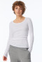Shirt long-sleeve white - Revival Berta