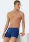 Boxer briefs 2-pack Tactel® solid patterned dark blue/aqua - selected! premium inspiration