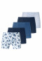 Shorts 5er-Pack Organic Cotton mehrfarbig - 95/5
