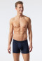 Boxer briefs with fly-front 2-pack dark blue - Authentic