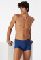 Midnight blue striped boxer briefs – Long Life Soft