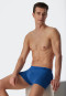 Shorts Organic Cotton gemustert aqua/schwarz - Fashion Daywear