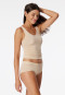 Shorty de couleur sand de la collection Seamless light