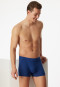 Boxer briefs stretch organic cotton patterned navy - 95/5