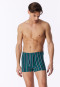 Shorts tiefseegrün gestreift - 95/5