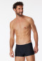 Blauwzwart gestreepte korte short - Long Life Soft