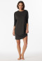 Sleepshirt langarm Oversized Modal anthrazit - Modern Nightwear