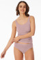 Slips 2er-Pack Organic Cotton weiß/ zartrosa - 95/5