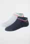 Stay-fresh sneaker socks 2-pack gray - Fashion